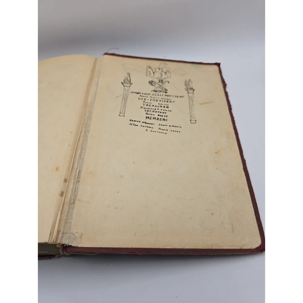Webster's Secondary School Dictionary 1925 Hardcover OK CONDITION